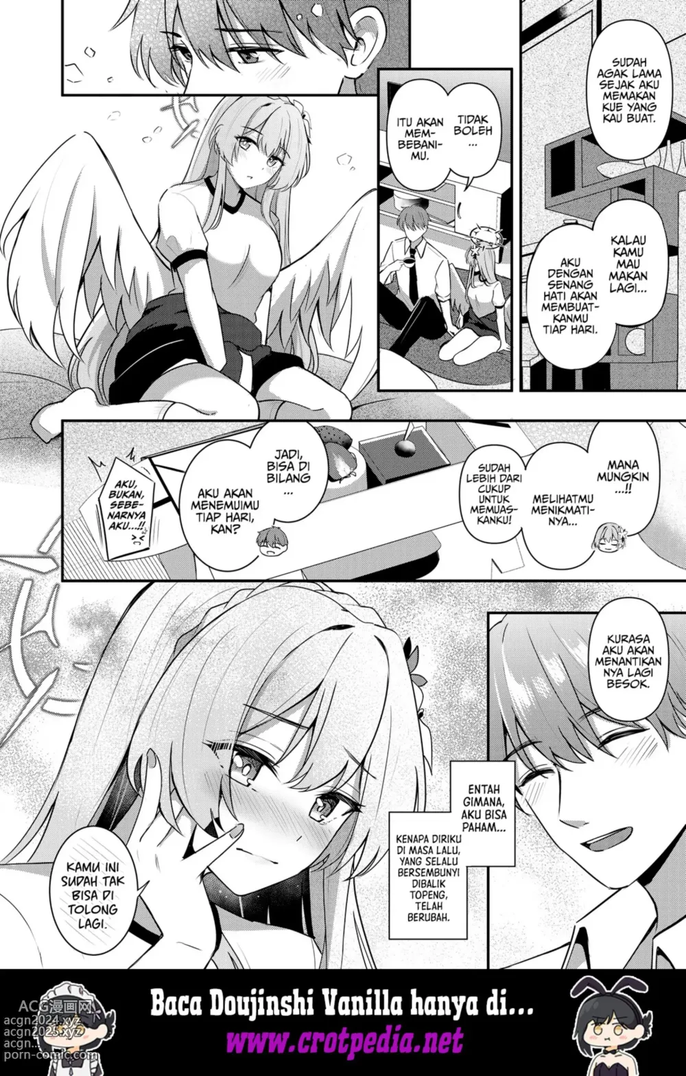 Page 24 of doujinshi I'm not a cake for Sensei to eat (Blue Archive) [Indonesia]  [CrotPedia Project] Chapter 1