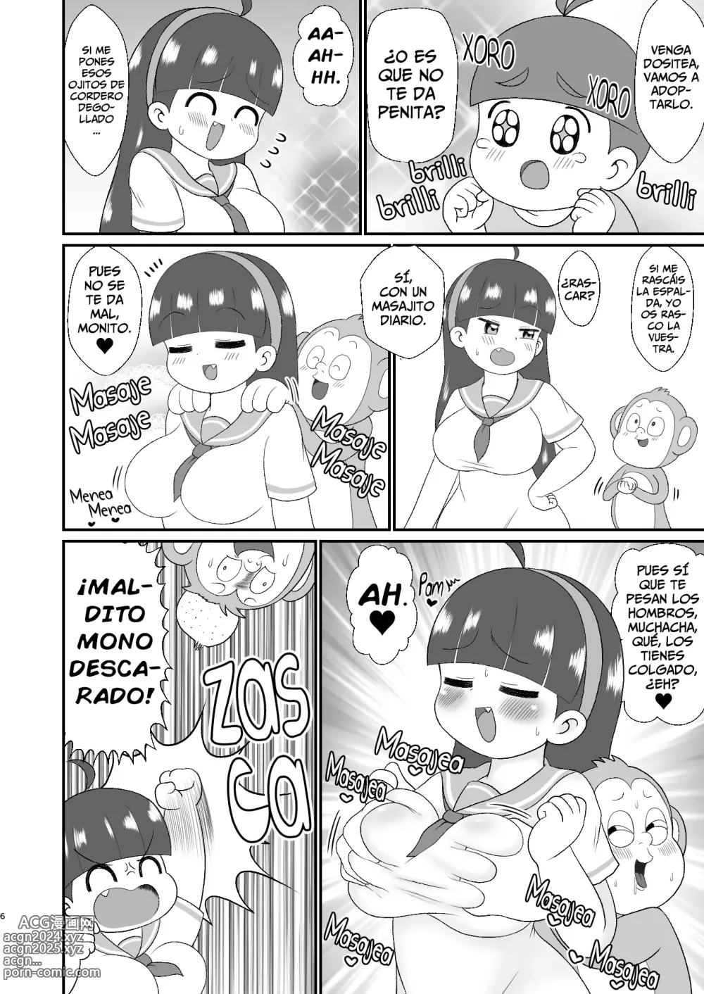 Page 5 of doujinshi Monolo: El Mono SuperDotado - Etemaru-kun