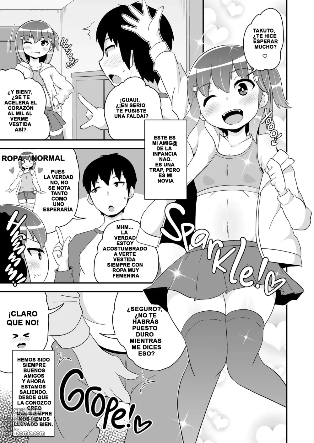 Page 3 of doujinshi Josou (Mesu)Homo Kanojo (decensored)