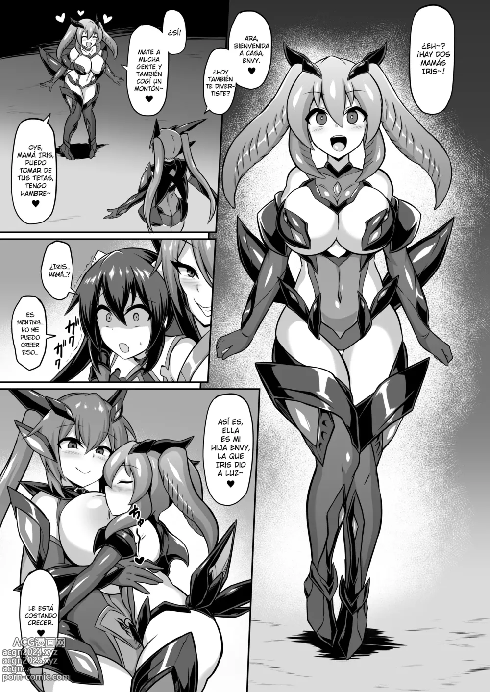 Page 113 of doujinshi Ángel guerrero Iris -Libro completo-