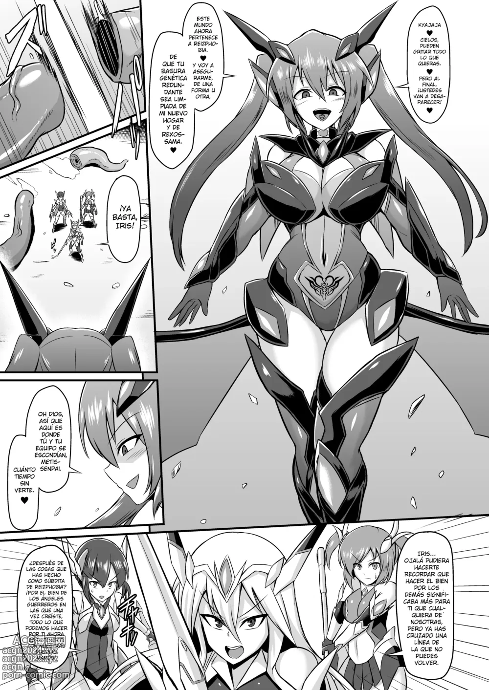 Page 57 of doujinshi Ángel guerrero Iris -Libro completo-