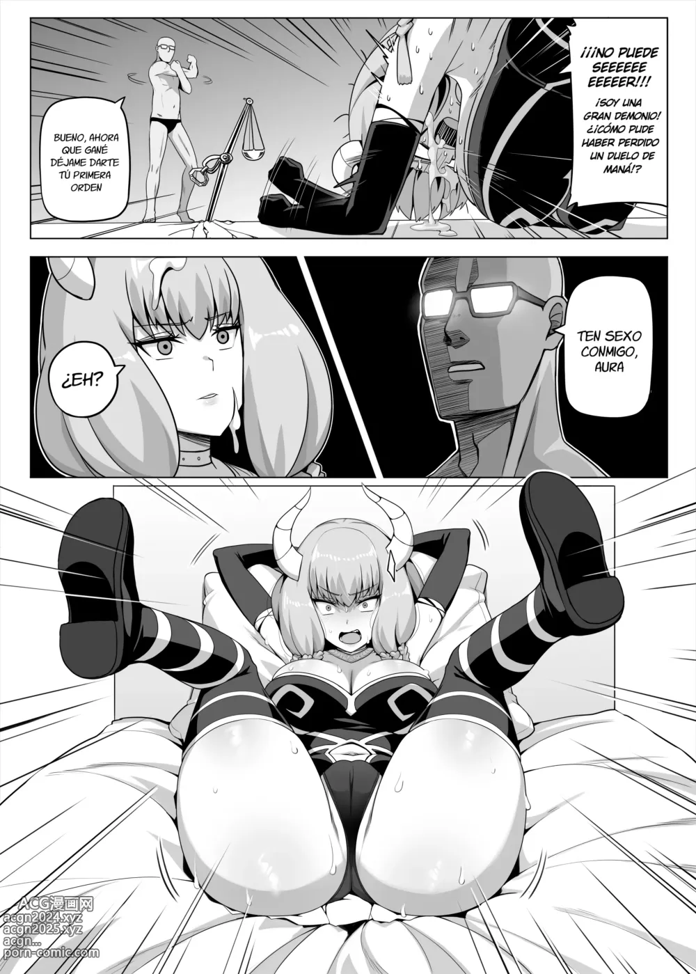 Page 4 of doujinshi Guardé toneladas de magia con un solo objetivo: preñar a Aura