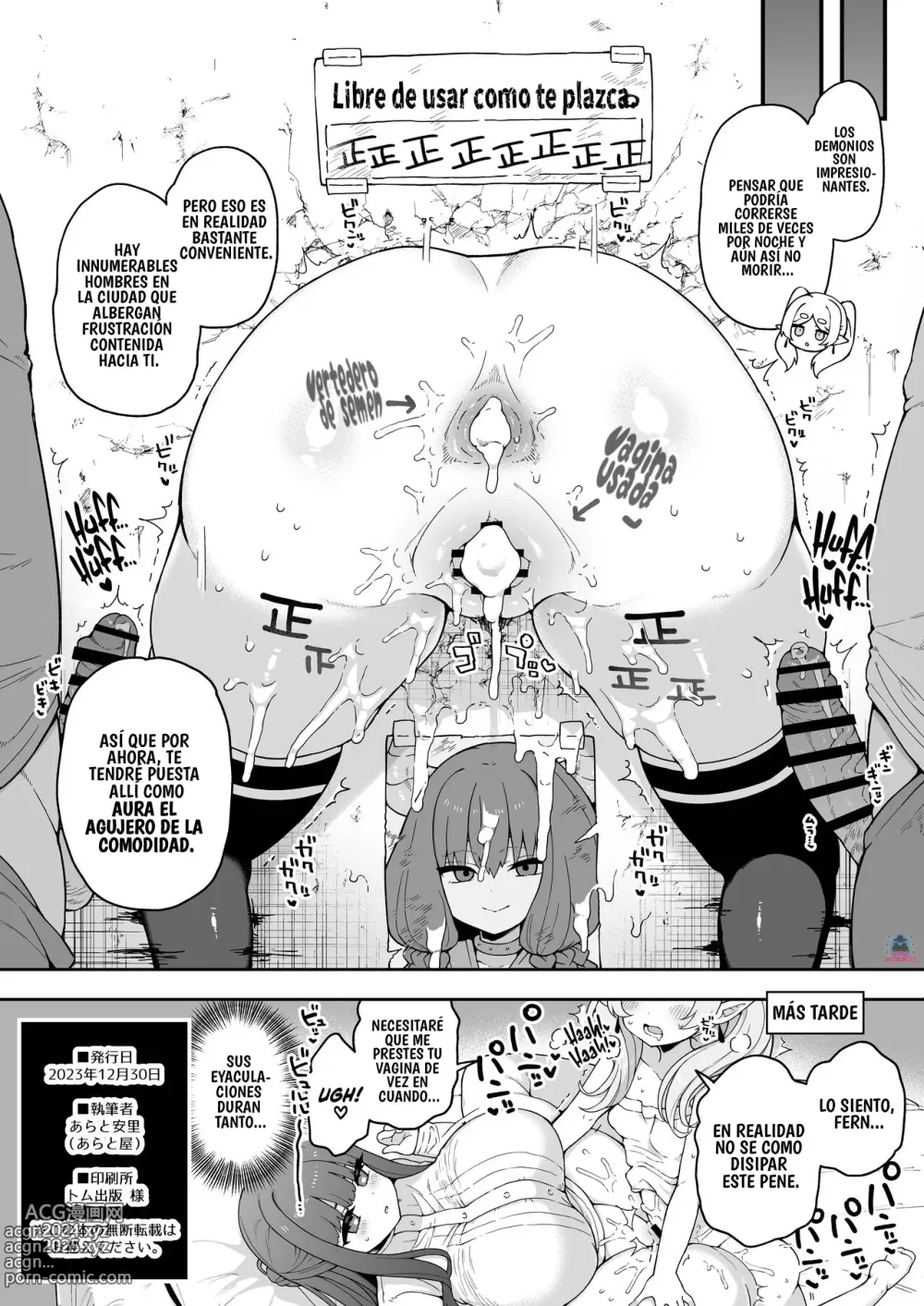 Page 11 of doujinshi Magia que hace crecer un pene gigante