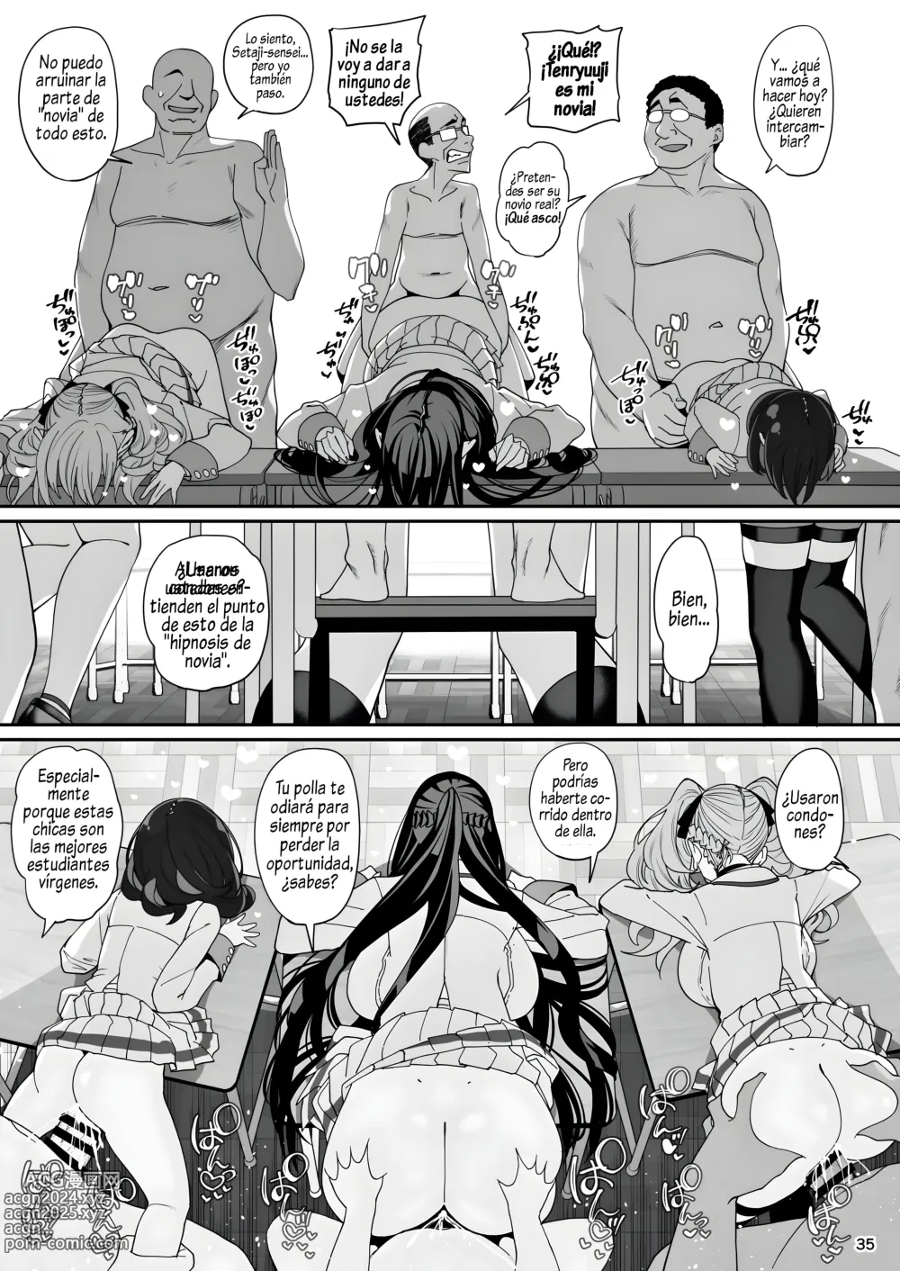 Page 35 of doujinshi Novia hipnotizada Capitulo 1