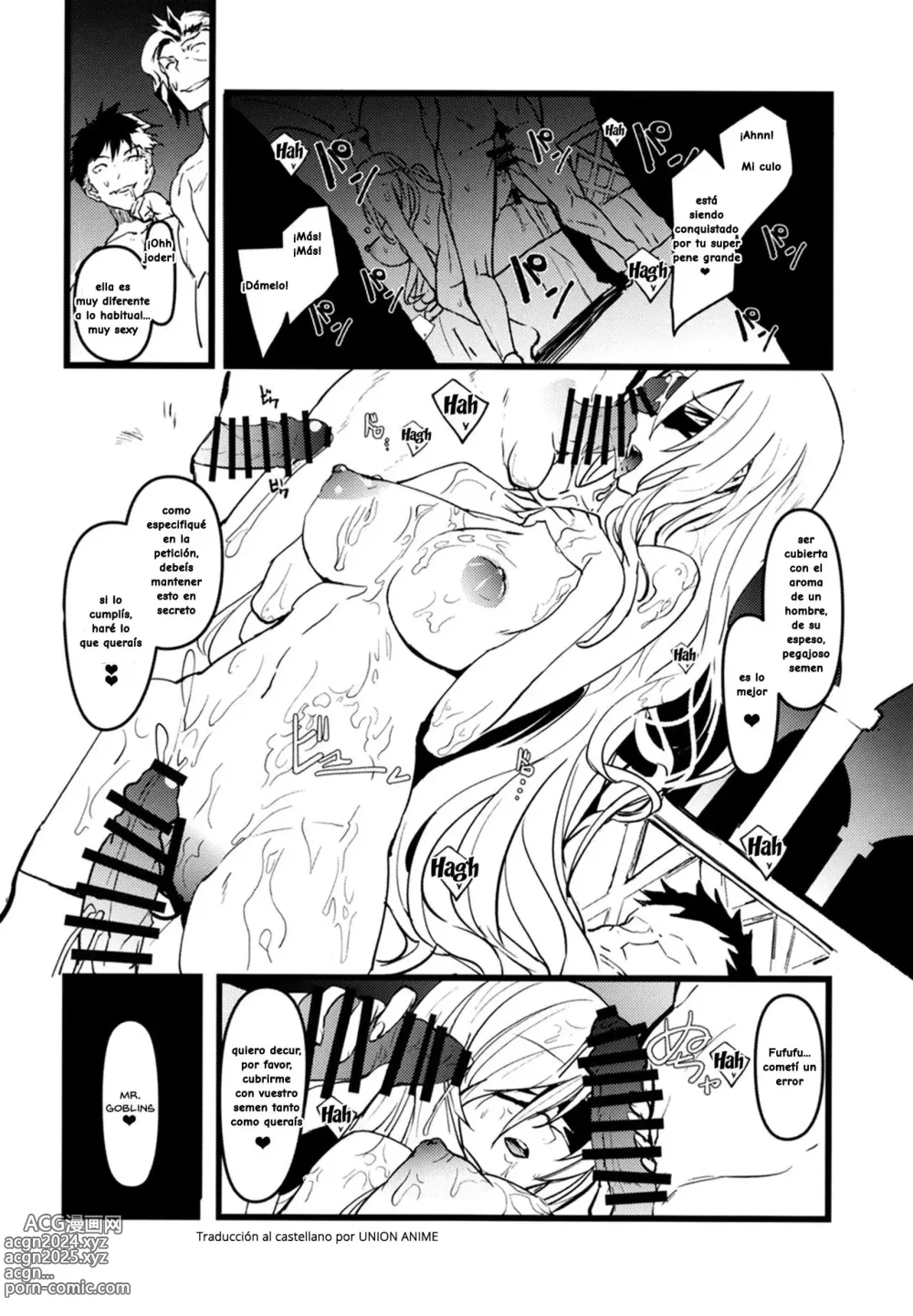 Page 22 of doujinshi La vida sexual de la doncella de la espada que nadie conocía