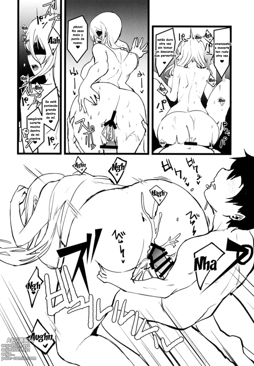 Page 8 of doujinshi La vida sexual de la doncella de la espada que nadie conocía