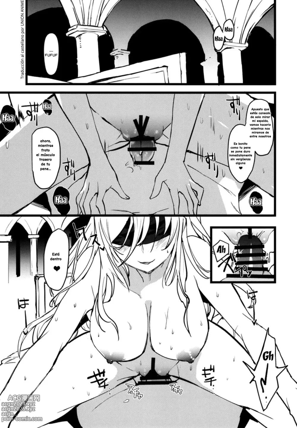 Page 9 of doujinshi La vida sexual de la doncella de la espada que nadie conocía