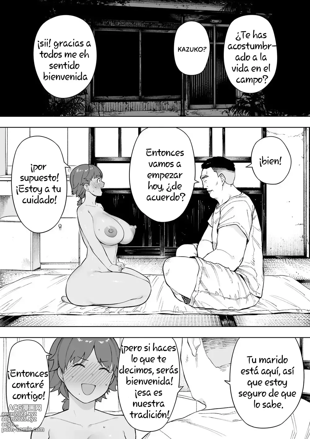 Page 2 of doujinshi Mura no Kyouyuu Zuma Kazuko