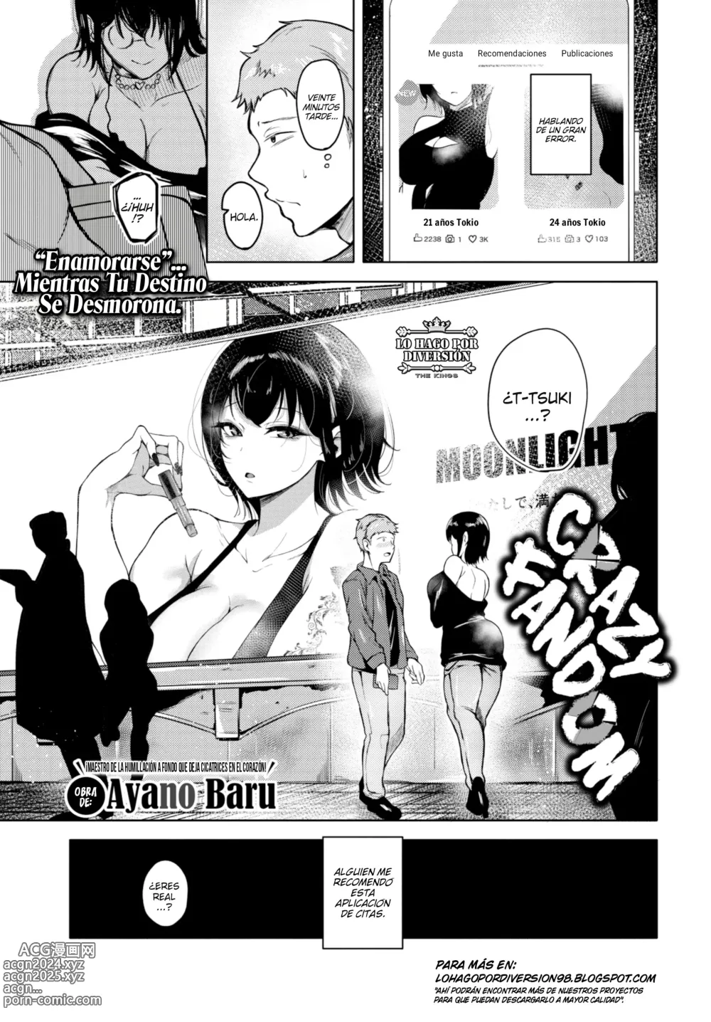 Page 1 of manga Fandom Loco