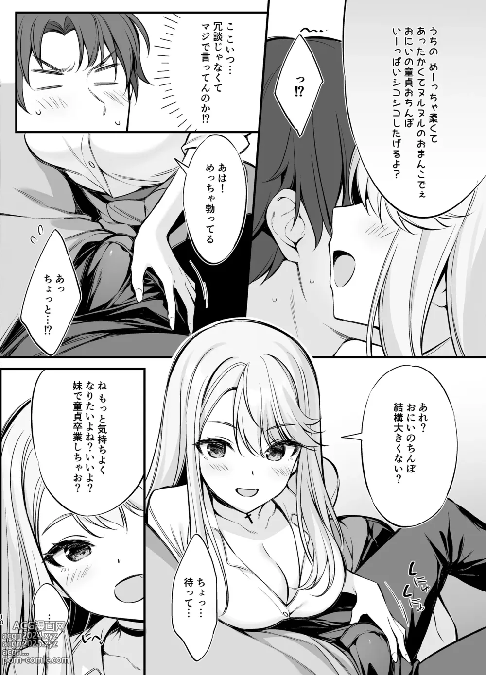 Page 9 of doujinshi SNS de Deatta no wa Gyaru-ka shita Imouto Deshita (decensored)