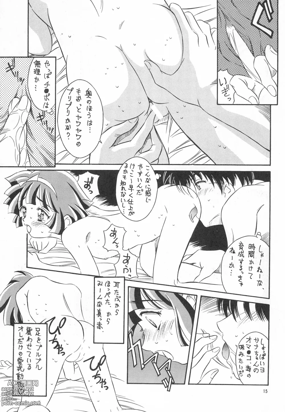 Page 15 of doujinshi Heisei Nymph Lover 4