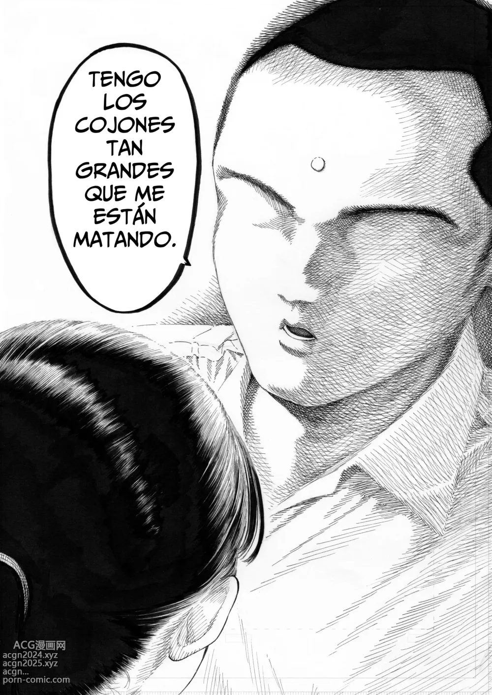 Page 8 of doujinshi Una Historia de Tres Pares de Cojonazos