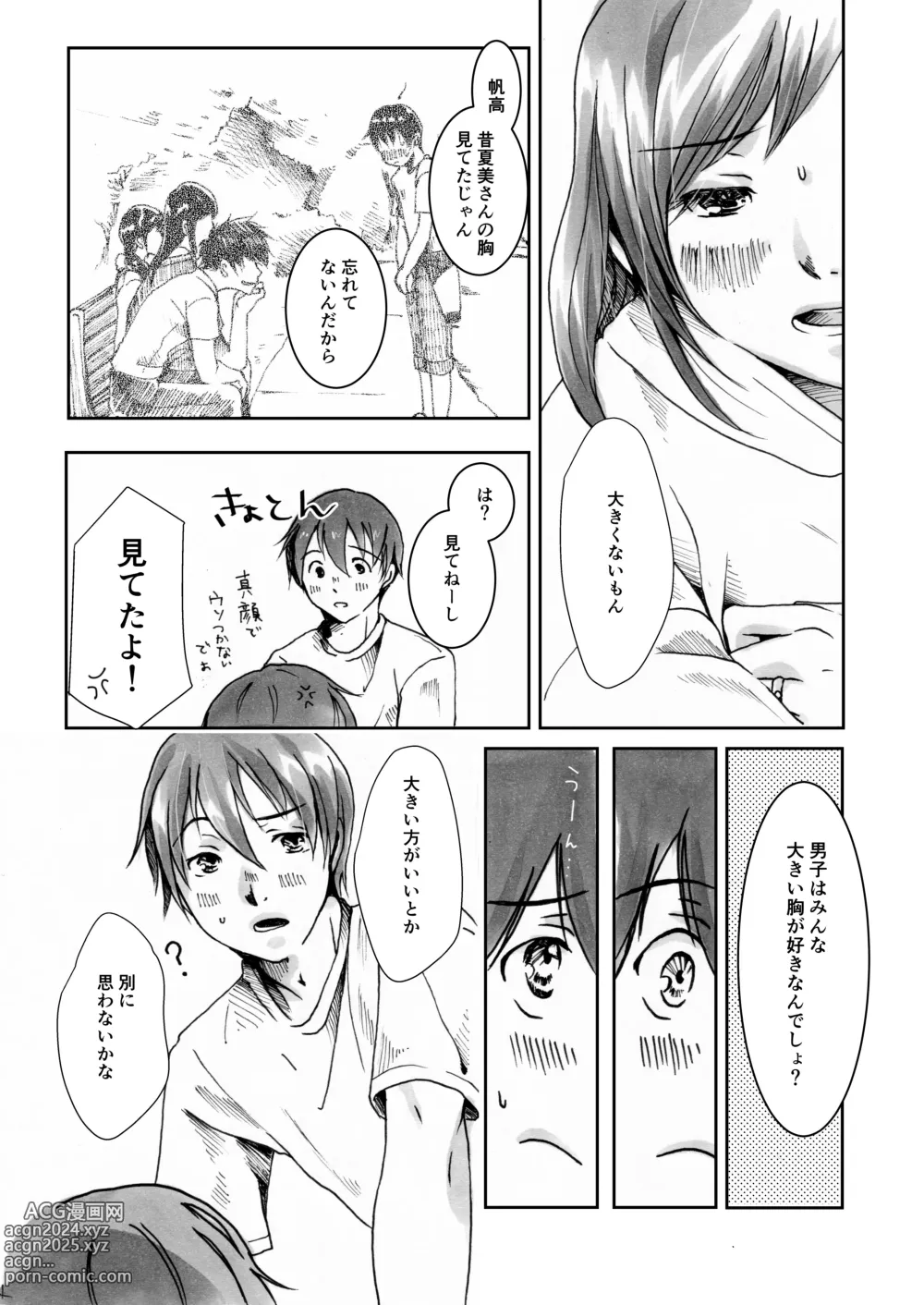 Page 8 of doujinshi Kanojo ga Kuru Yoru