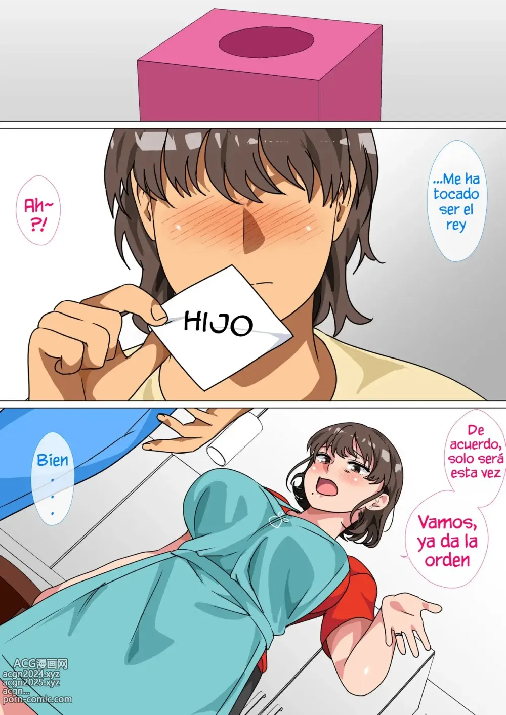 Page 12 of doujinshi I Ordered My Mom to Have Sex with Me in King's Game