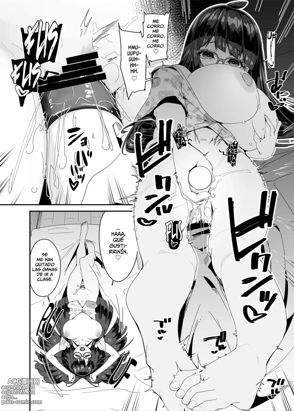 Page 7 of doujinshi La Dedillera Pechugona Se Masturba en Clase