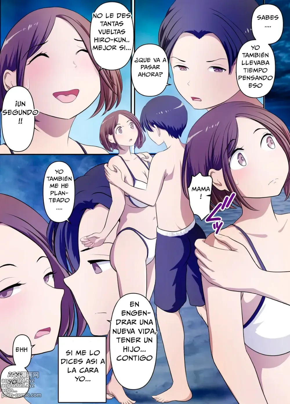 Page 22 of doujinshi Teniendo sexo con mi mamá en una isla desierta. Parte 1