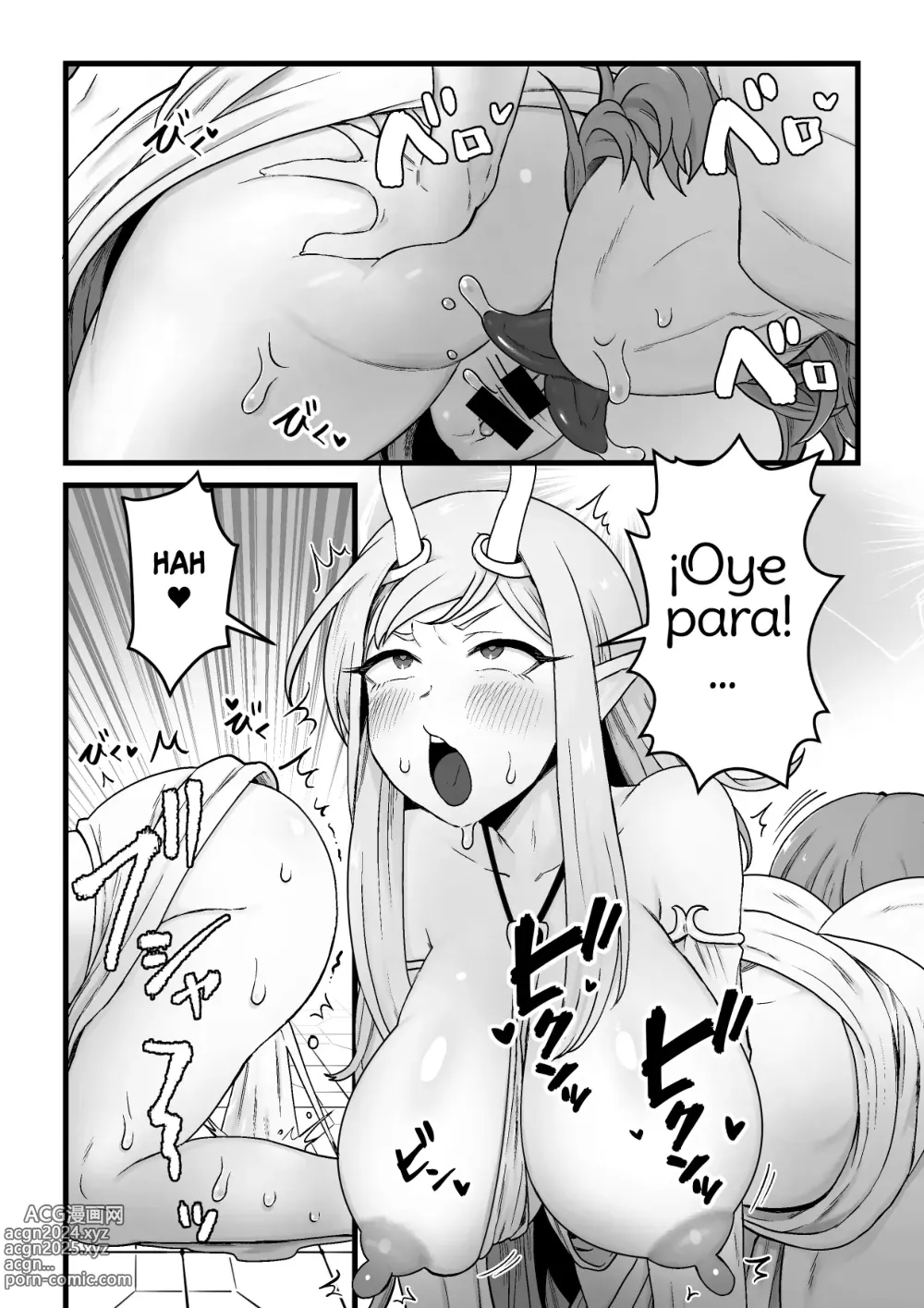 Page 15 of doujinshi Yokkyuu Fuman Damegami [Futanari Chinpo Sword] o Sazukemasu.