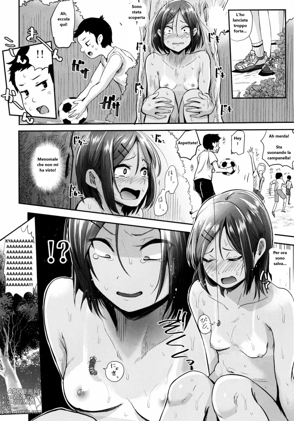 Page 9 of doujinshi Lezione di nuoto nuda!!