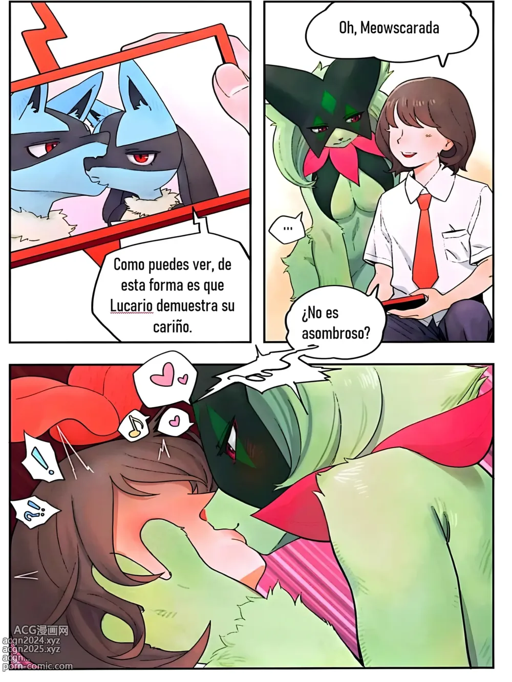 Page 2 of doujinshi Los sentimientos ocultos de Meowscarada (decensored)