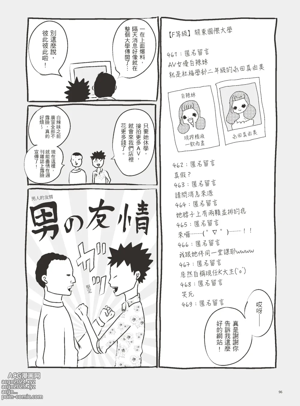 Page 101 of manga 我當AV女優的那些年 3