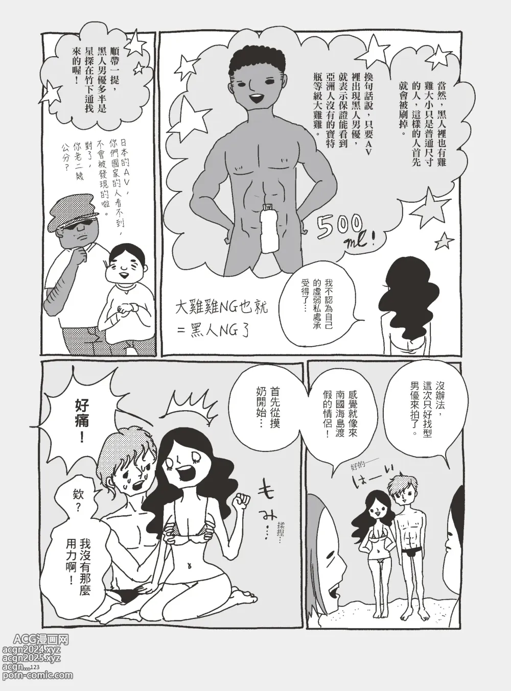 Page 128 of manga 我當AV女優的那些年 3