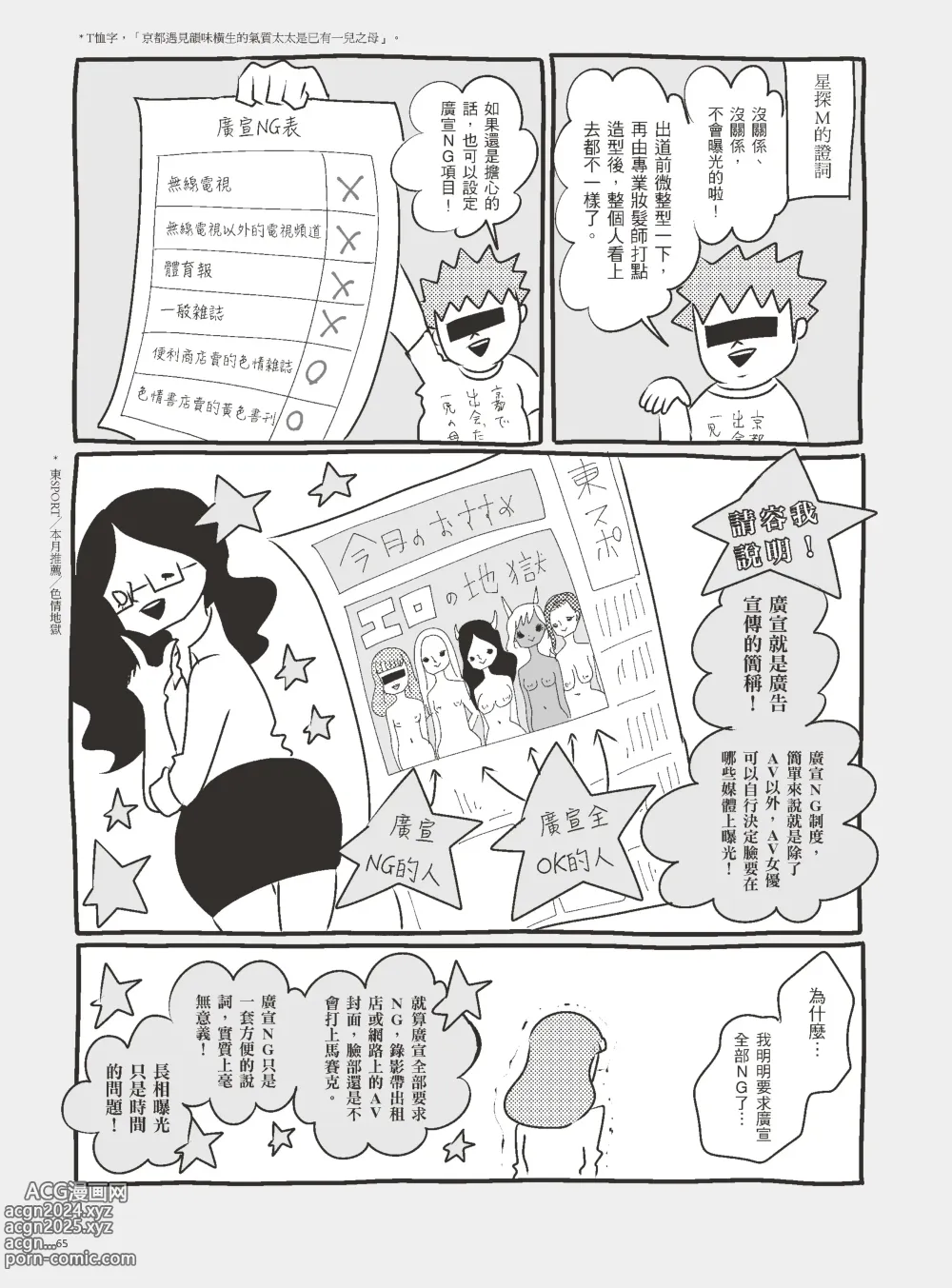 Page 70 of manga 我當AV女優的那些年 3