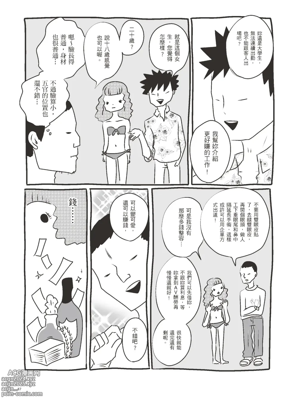 Page 92 of manga 我當AV女優的那些年 3