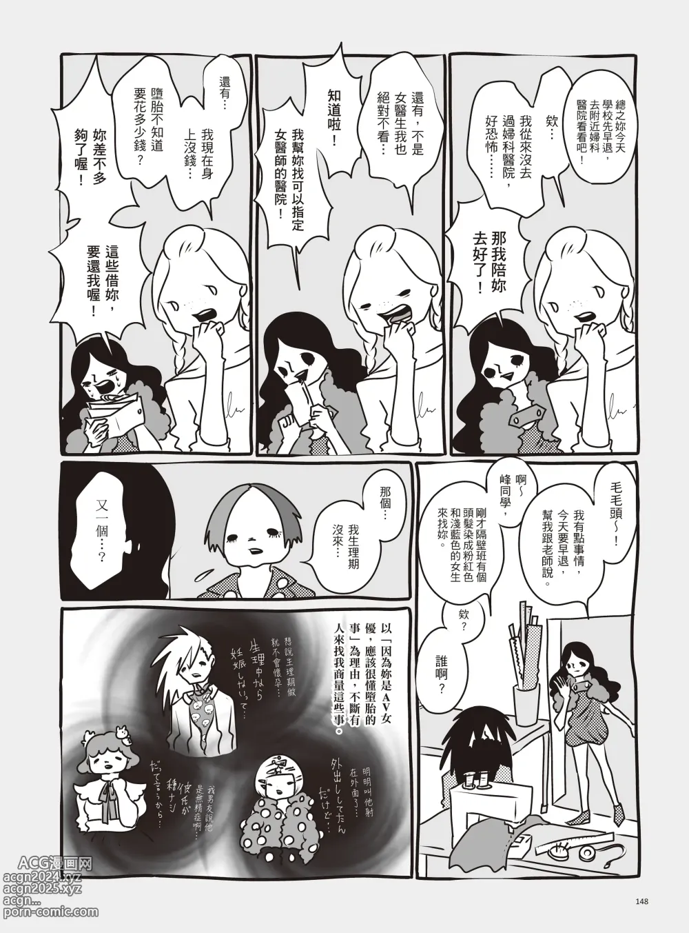 Page 154 of manga 我當AV女優的那些年 2