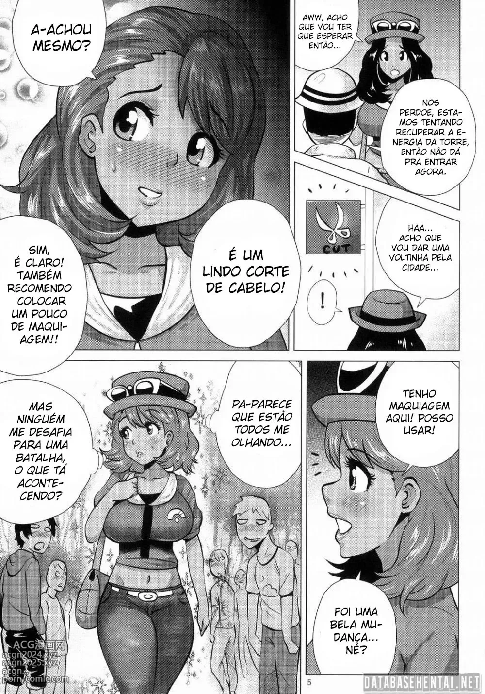 Page 5 of manga Mega Bitch Serena