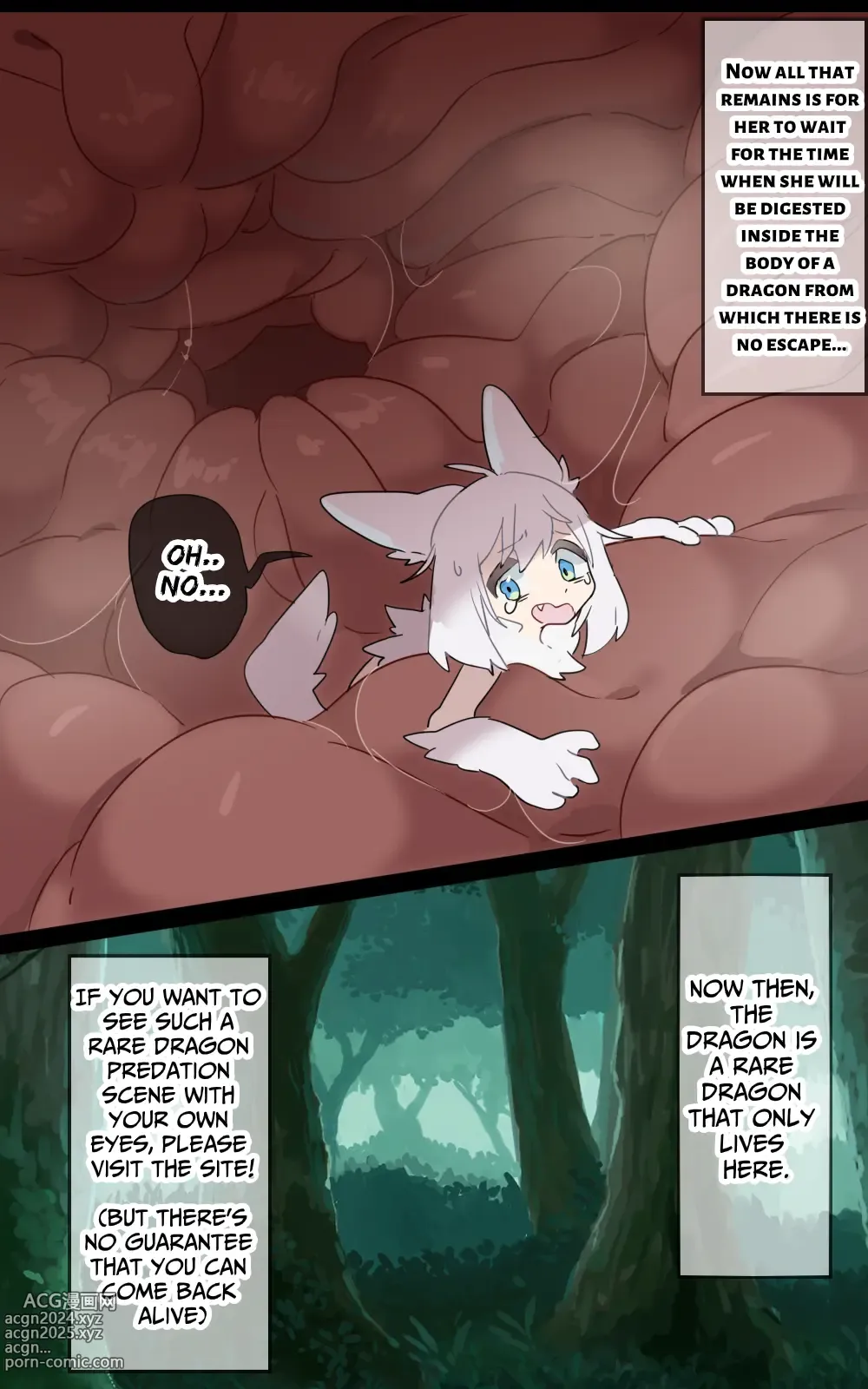 Page 7 of doujinshi Dinosaur-shaped dragon VORE