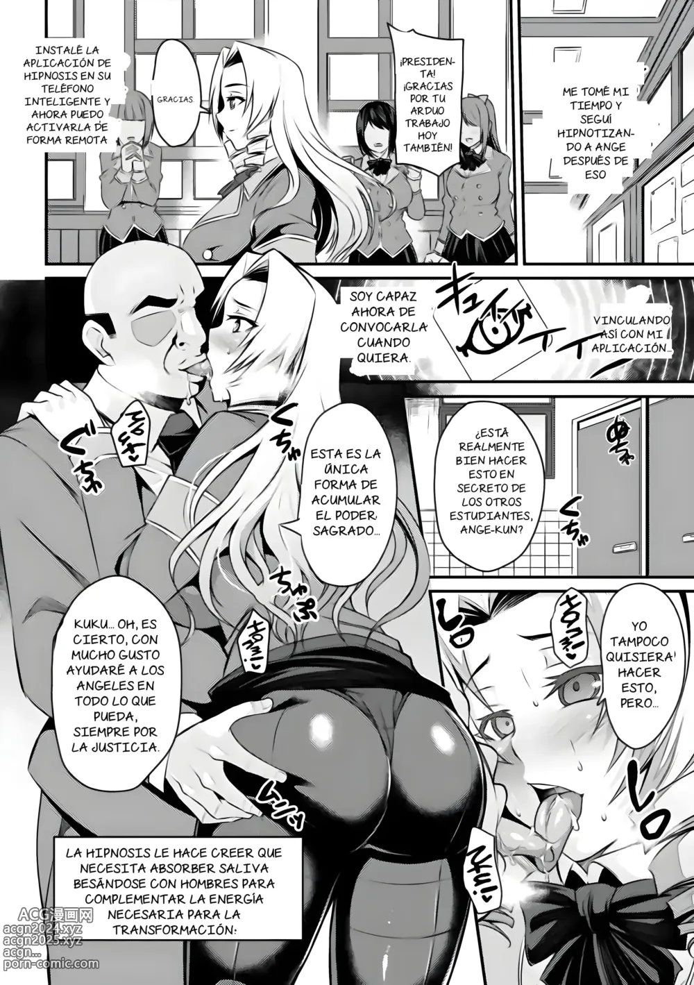 Page 11 of doujinshi La princesa con armadura sagrada - Santa Ange, el angel que perdio por la hipnosis