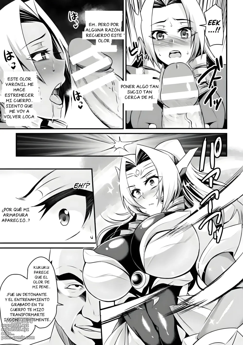 Page 16 of doujinshi La princesa con armadura sagrada - Santa Ange, el angel que perdio por la hipnosis