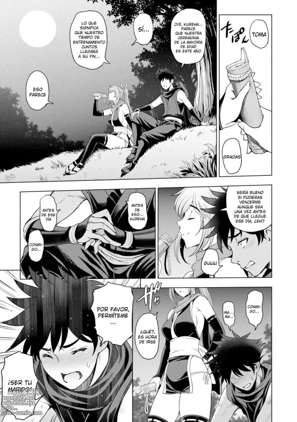 Page 3 of manga Nettori Netorare Ep.7 ~El caso de la Kunoichi Kureha (Zenpen)~