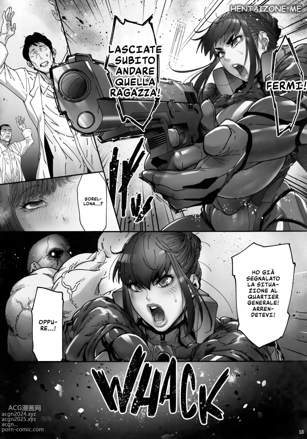 Page 14 of doujinshi Un Laboratorio di Tortura