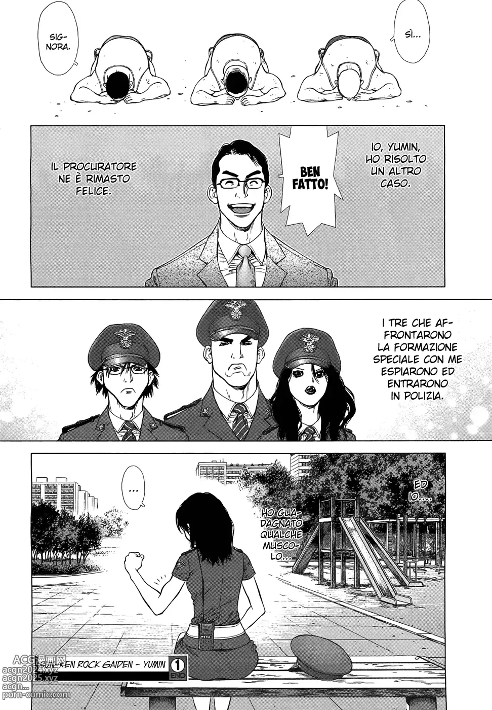 Page 28 of manga Sun Ken Rock Gaiden - Yumin 1