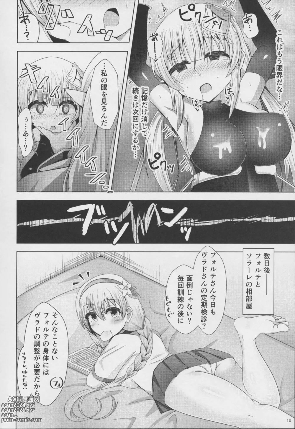 Page 9 of doujinshi Ura Forte Project