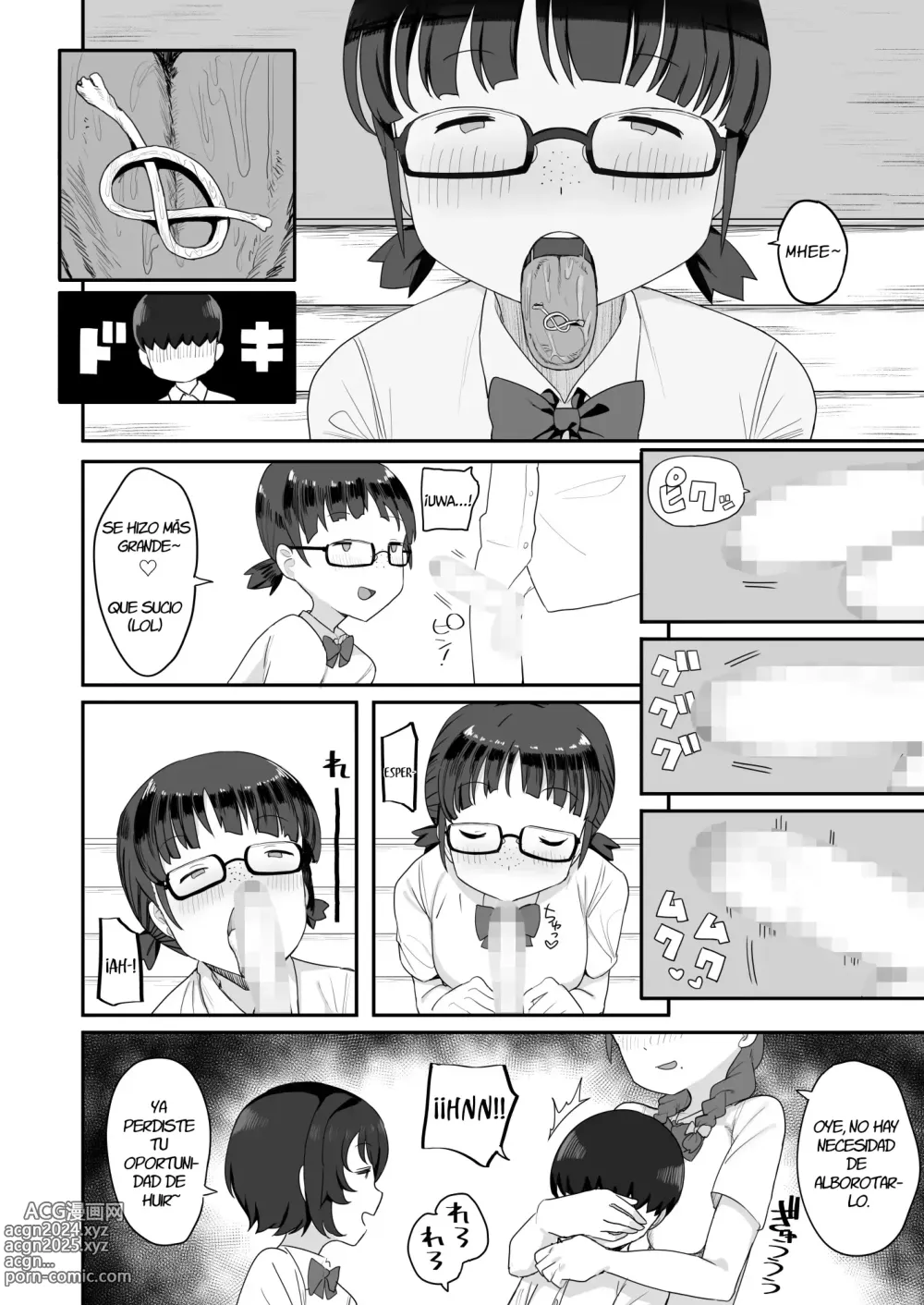 Page 7 of doujinshi Jimi na Classmate Sannin ni Osowarete Shiboritsukusareru