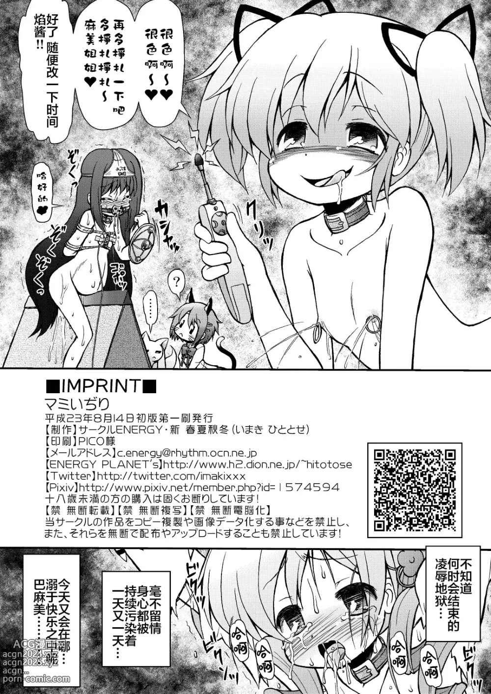 Page 22 of doujinshi 欺负巴麻美