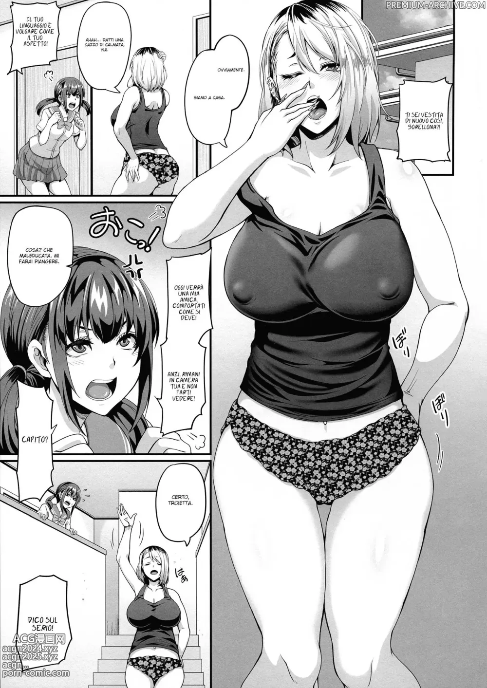 Page 3 of doujinshi Sua Sorella è una Teppista , una Troia e una Puttana