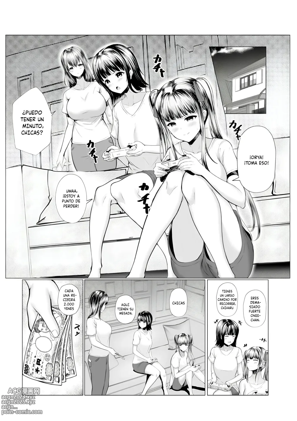 Page 4 of doujinshi Buscando Sugardaddies como Hermanas