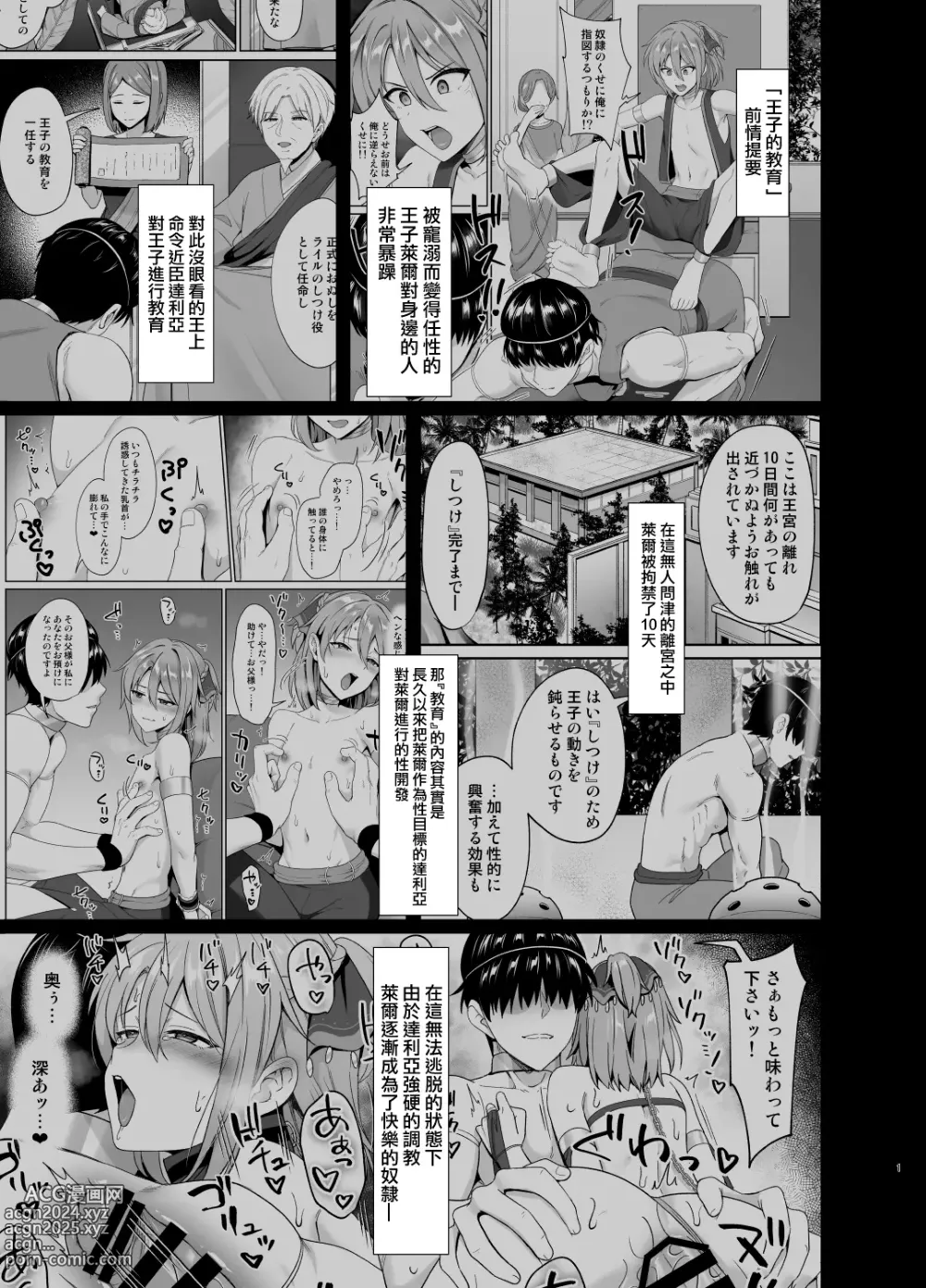 Page 3 of doujinshi Ouji no Shitsuke 2