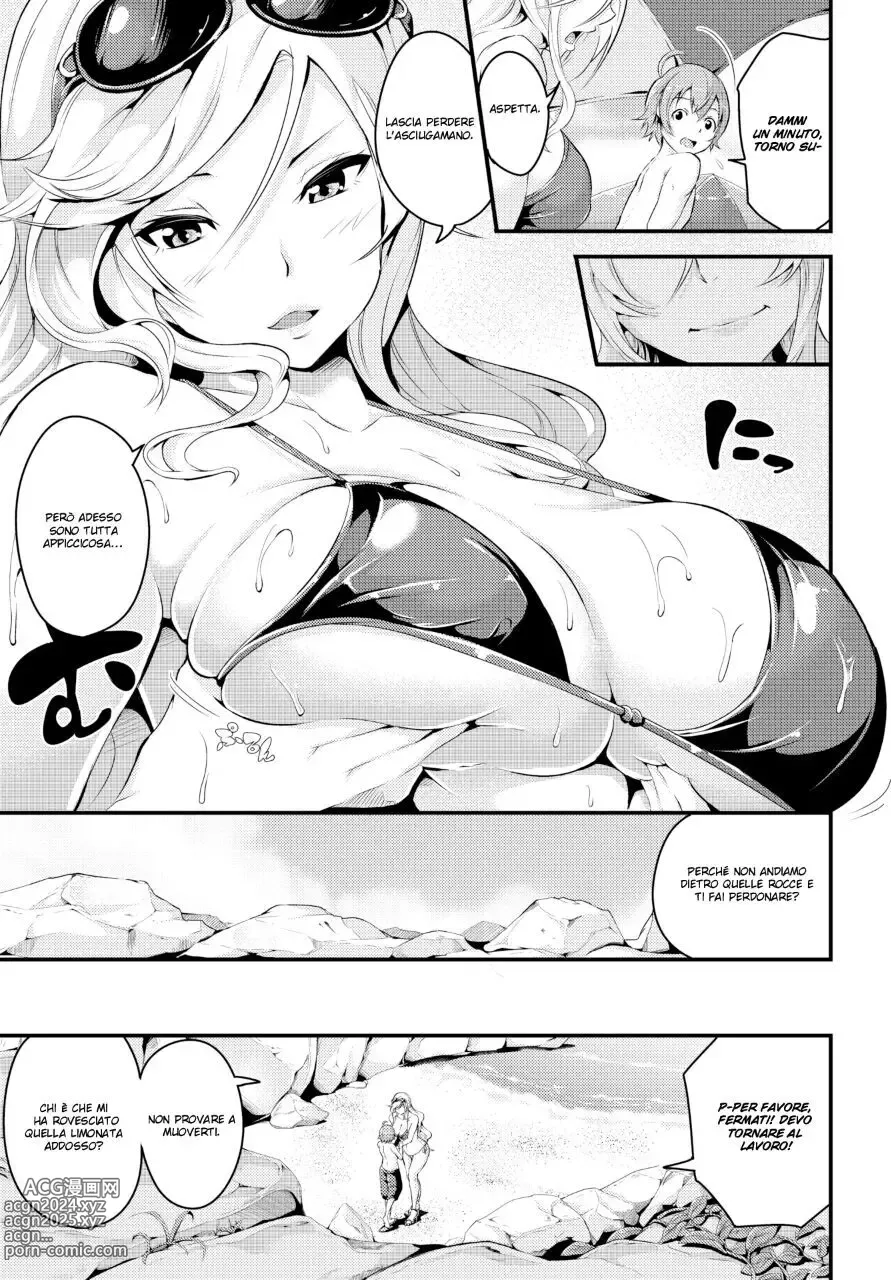 Page 3 of manga Caccia in Spiaggia