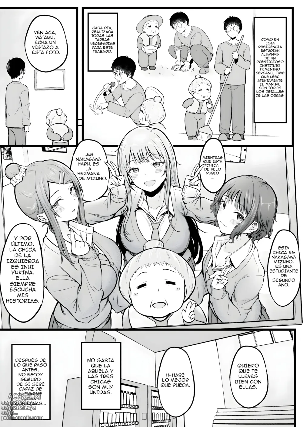 Page 7 of doujinshi Influenciado por las Gals del dormitorio de chicas que administro Parte 1 y 2