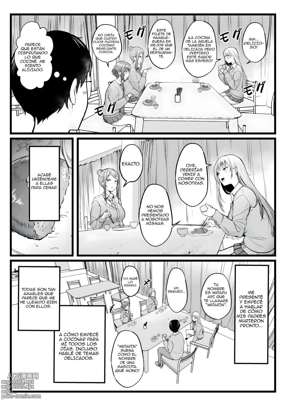 Page 9 of doujinshi Influenciado por las Gals del dormitorio de chicas que administro Parte 1 y 2