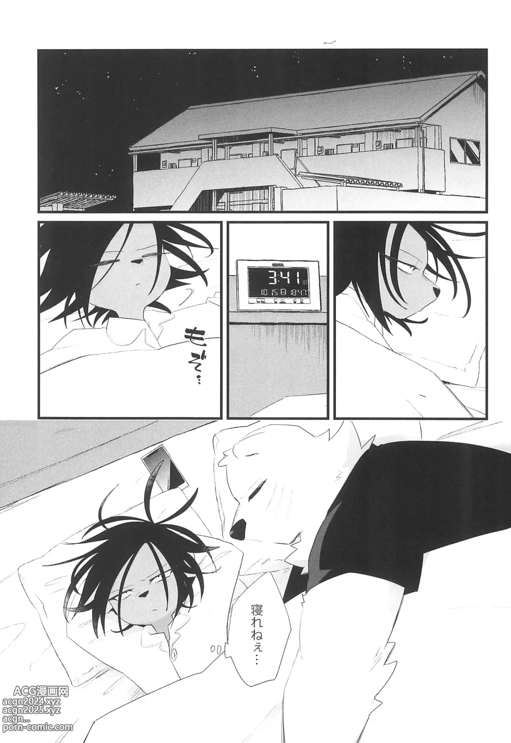 Page 5 of doujinshi Oyasumi-chuu Sumimasen