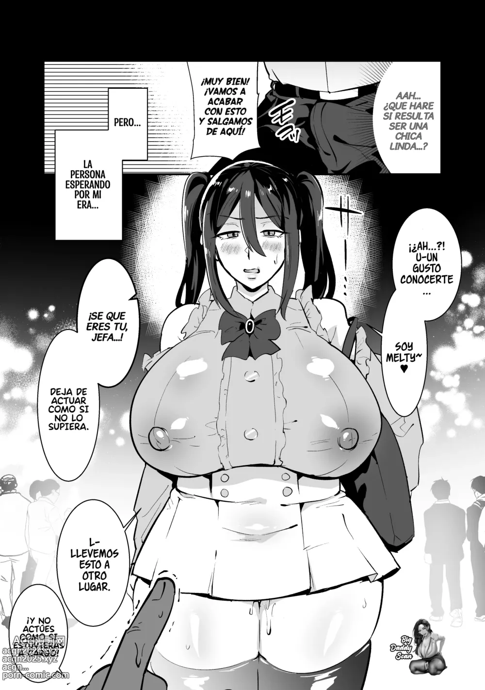 Page 4 of doujinshi Voy a follarme a mi jefa que se ha vestido para parecer más joven