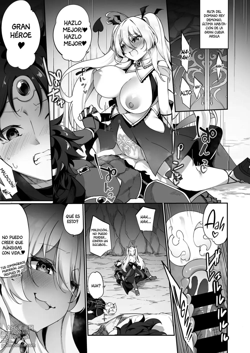 Page 4 of doujinshi The Hero That Defeated the Demon Lord ♂ Falls Into a Succubus