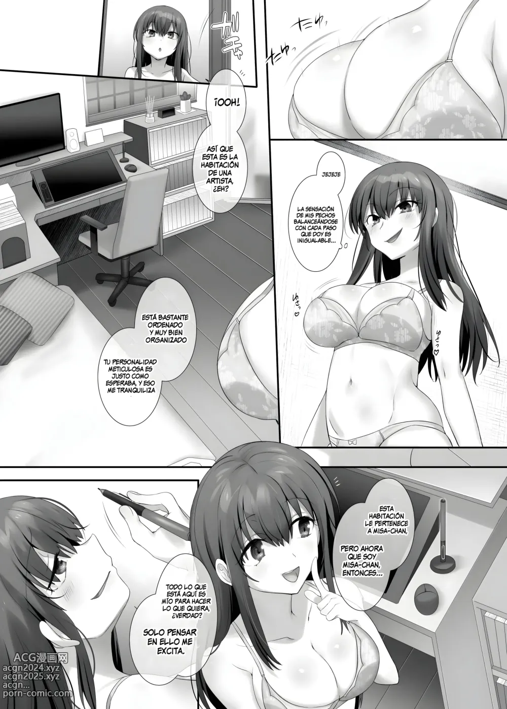 Page 12 of doujinshi Mi ilustradora de posesión ideal