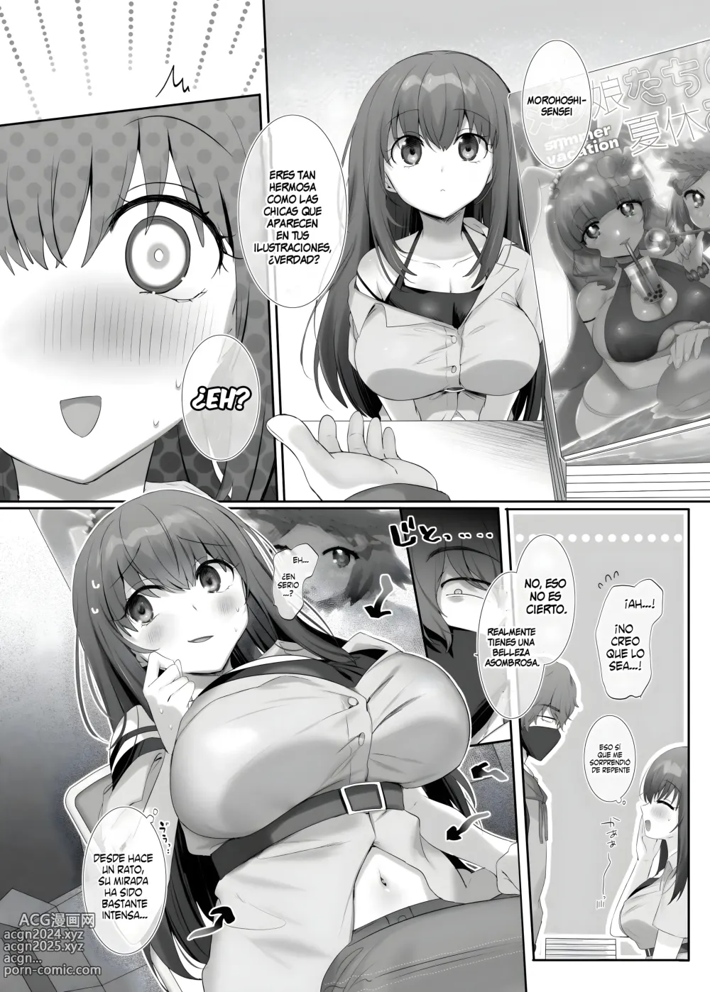 Page 3 of doujinshi Mi ilustradora de posesión ideal