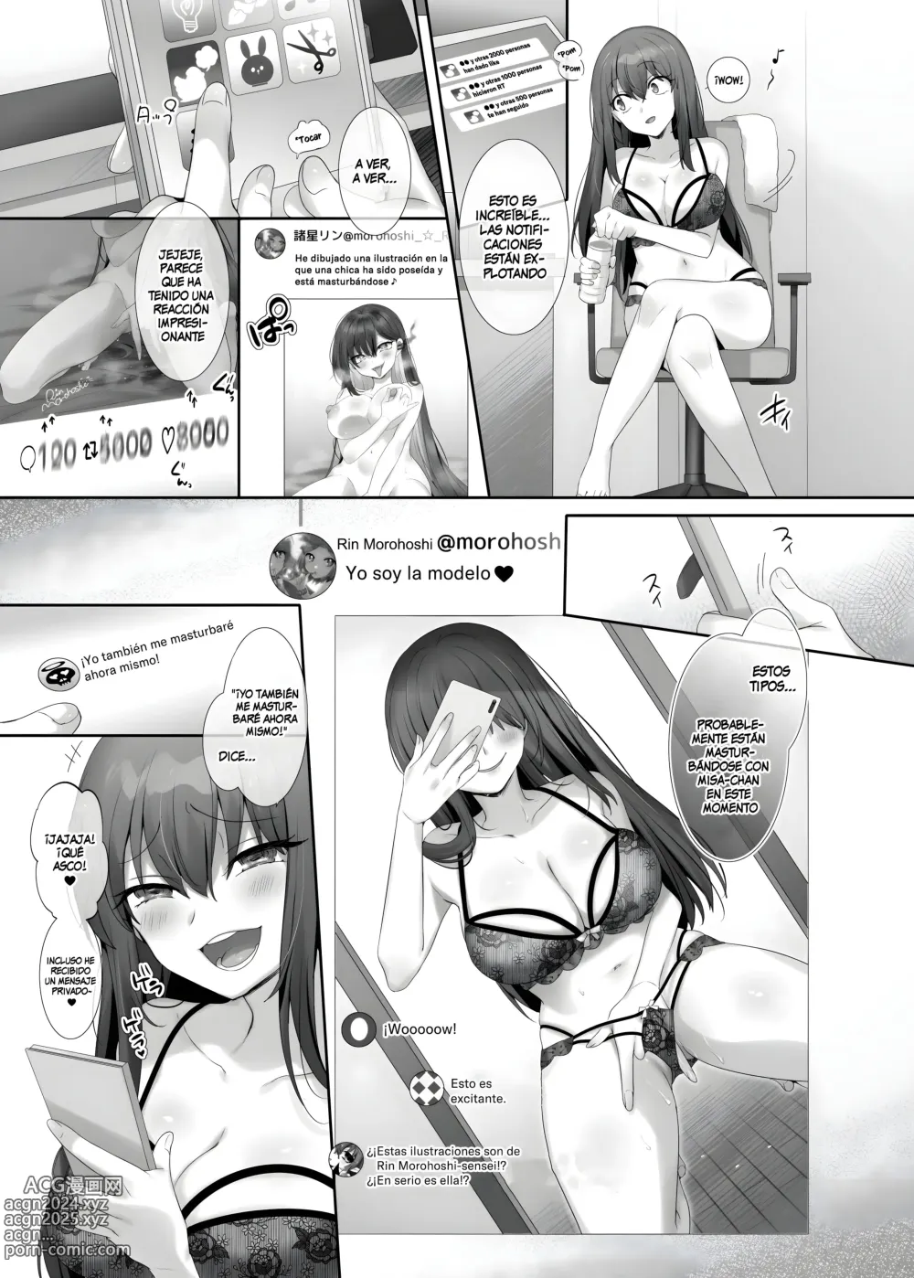 Page 24 of doujinshi Mi ilustradora de posesión ideal